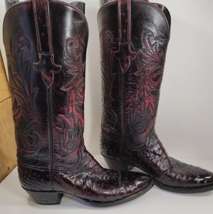 Nice lucchese letter boots